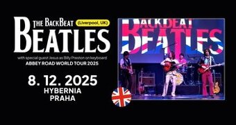 /Dnes/ The BackBeat BEATLES  v Praze (LIVERPOOL UK) 4 lístky