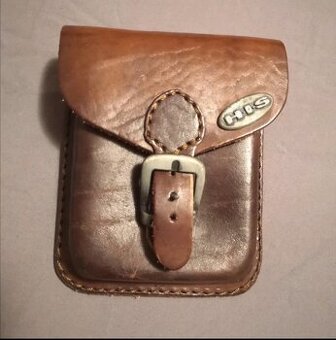 Kožená taštička na opasek H.I.S