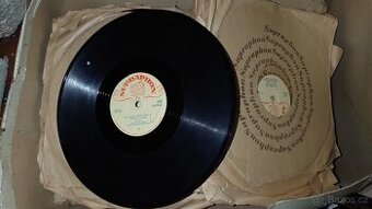 Gramofon + šelakové desky