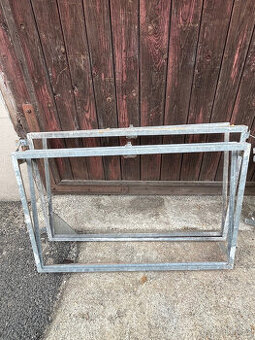 Pozinkovaná ocelová okna včetně rámů