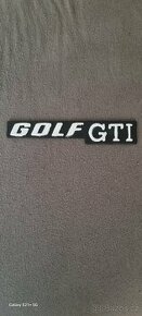 Prodám emblém VW Golf Gti