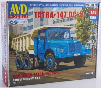 KOUPÍM - stavebnice AVD TATRA 147 DC-5
