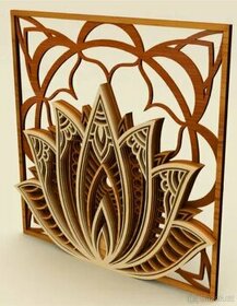 Dekorace - Lotosový květ