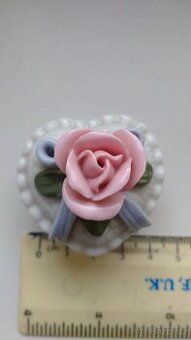 Porcelánová krabička - minidózička, šperkovnice