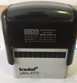 Razítko Trodat Printy 4912 použité, plně funkční