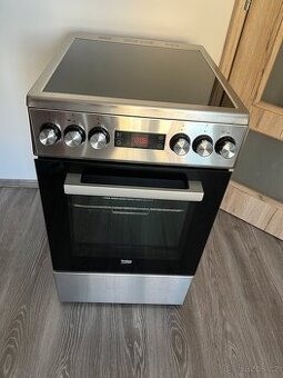 Sklokeramický sporák BEKO FSM57300GX