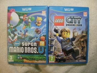 Hry na Nintendo Wii U - 3 kusy - Více v textu - Super stav