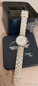 Dívčí hodinky Bentime s koženým řemínkem+originál krabička