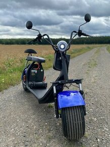 Elektro skútr / moped Lera Scooters C1 1000W + brašny - 1