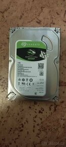 Seagate BarraCuda 1TB SATA  disk do PC 3.5