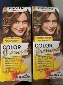 Palette Color šampón na vlasy - svetlo hnedá