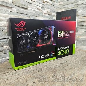 RTX 4090 ASUS ROG STRIX 24GB - ZÁRUKA 24 MĚSÍCŮ, DPH / NOVÁ