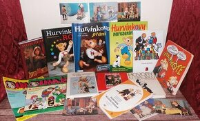 15X Hurvínek + staré pohlednice + DVD, hra - 1