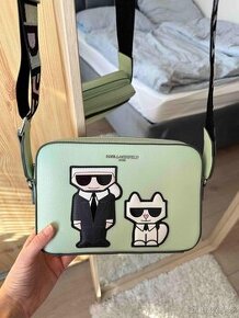 MINTOVÁ CROSSBODY KABELKA KARL LAGERFELD