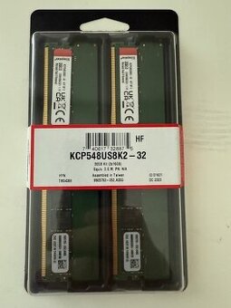 Nové neotvorené DDR5 kingston kcp548us8k2 32 - 1