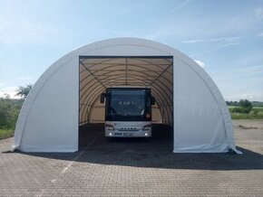 Plachtová hala R30 (9,2 x 11 m) – Garáž, sklad, přístřešek