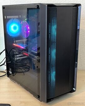 Herní PC Ryzen 5 / RX6700XT / 32 GB / 1 TB - nové