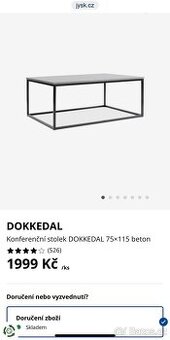 Konferenční stolek