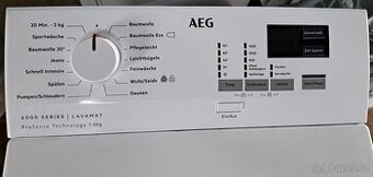 Aut. pračka AEG lavamat 6000 SERIES na 6 kg.
