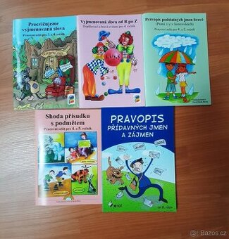 Vyjmenovana slova + pravopis 3-5 třída