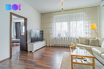 Prodej bytu 3+1, 105 m² se zahradou, lodžií a garáží, Prostě