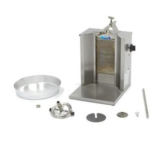 Plynový gril na kebab - 1 hořák pro 10 kg masa
