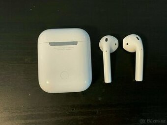 Apple Airpods 2 - ZÁRUKA, CZ distribuce, precizně vyčištěné
