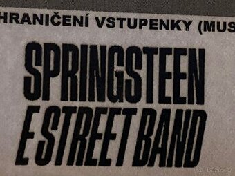 Springsteen Bruce koncert Praha 15.6.2025