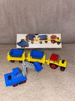 Lego set č.686 - Tipper Trucks and Loader (rok 1973)