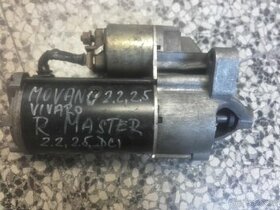 Renault Master, Opel Vivaro, Movano starter a alternátor