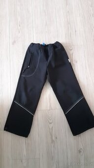 Zateplené softshell kalhoty vel cca 116