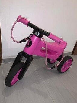 Odrážedlo Funny wheels 2v1 růžové záruka