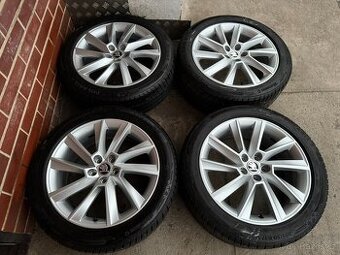 Alu 17" 5x100,škoda Stratos zimní 65% SCALA , TOP