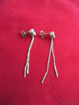 Zlaté náušnice - 14-ti karátové  585/100