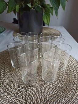 Nové skleničky, 14 kusů, cena za vše