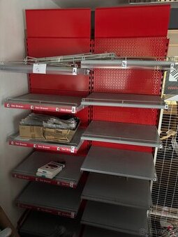 Kovový regàl 2200x470x1150mm, jako nový