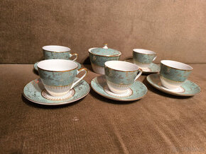 Retro hrneček – zelený