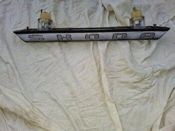 Osvětlení spz nápis škoda originál škoda 110r - 1