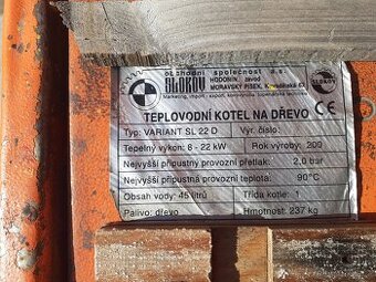 Kotel Slokov SL 22 D