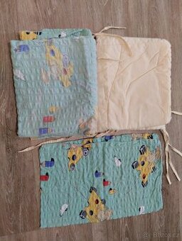 Krepové povlečení a mantinel