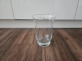 Skleněná váza 19 cm
