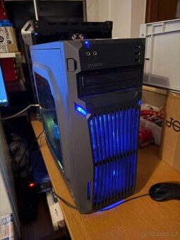 Herní PC 2. i5-9500 16GB DDR4 NVMe 250GB+HDD GTX1070 8GB