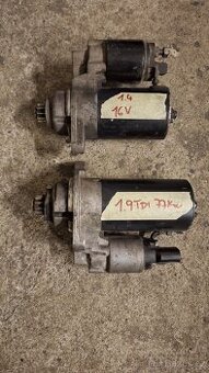 Startéry z motoru 1.9TDI PD a 1.4MPI 16V