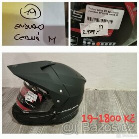 Helmy na motorku, motocross, enduro, otevřené, integral