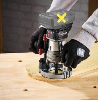 Aku horní frézka peformance 3v1 v kufru