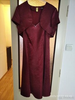 Společenské šaty s bolerkem