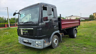 MAN TGL 10.220 Třístranný sklápěč ve velmi dobrém stavu