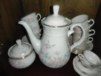 Kávový,čajový servis-Porcelán