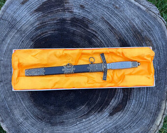 Dekorativní dýka Caduceus historická replika symbol medicíny