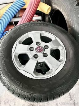 Alu kola 15 Fiat Ducato s letními pneu